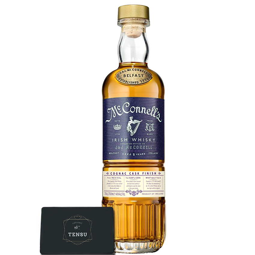McConnell&#39;s 5Y Irish Whisky (2025) Bourbon &amp; Cognac Cask Finish 46.0 &quot;OB&quot;