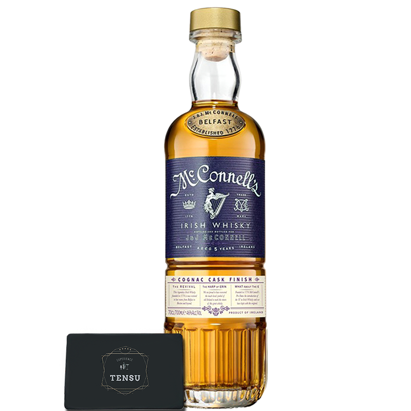 McConnell&#39;s 5Y Irish Whisky (2025) Bourbon &amp; Cognac Cask Finish 46.0 &quot;OB&quot;
