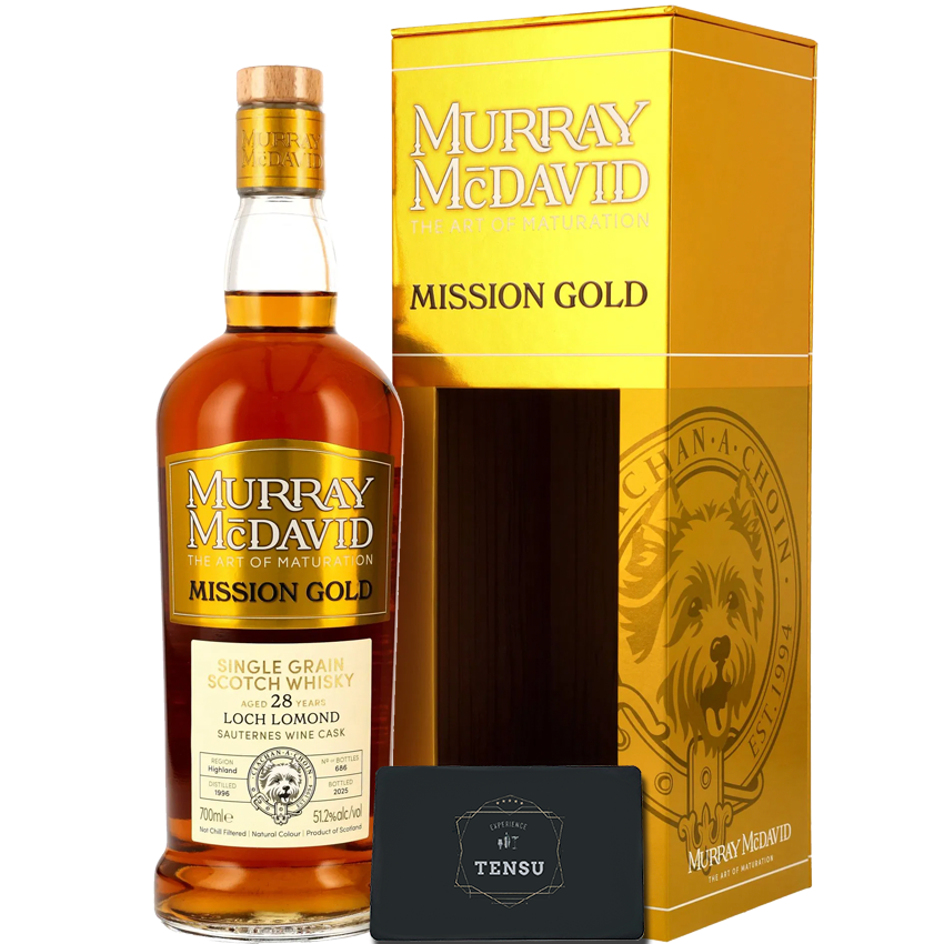 Loch Lomond 28Y (1996-2025) 5Y Sauternes Wine Cask Finish 51.2 Mission Gold &quot;Murray McDavid&quot;