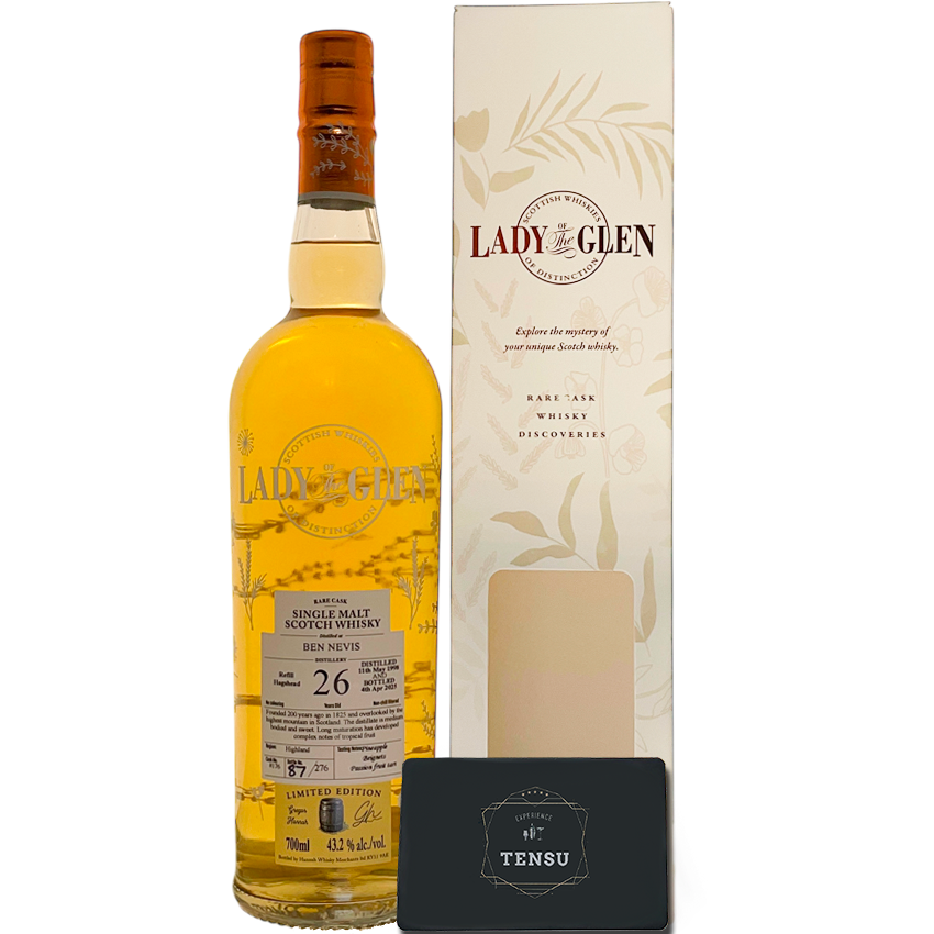 Ben Nevis 26Y (1998-2025) Refill Hogshead 43.2 &quot;Lady of the Glen&quot;