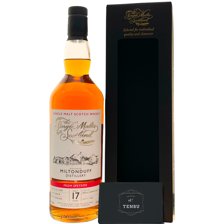 Miltonduff 17Y (2007-2025) Refill Sherry Butt 59.6 SMOS &quot;Elixir Distillers&quot;