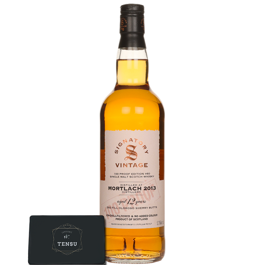 Mortlach 12Y 100 PROOF Edition #60 (2013-2025) 2nd Fill Oloroso Sherry Butts 57.1 &quot;Signatory&quot;