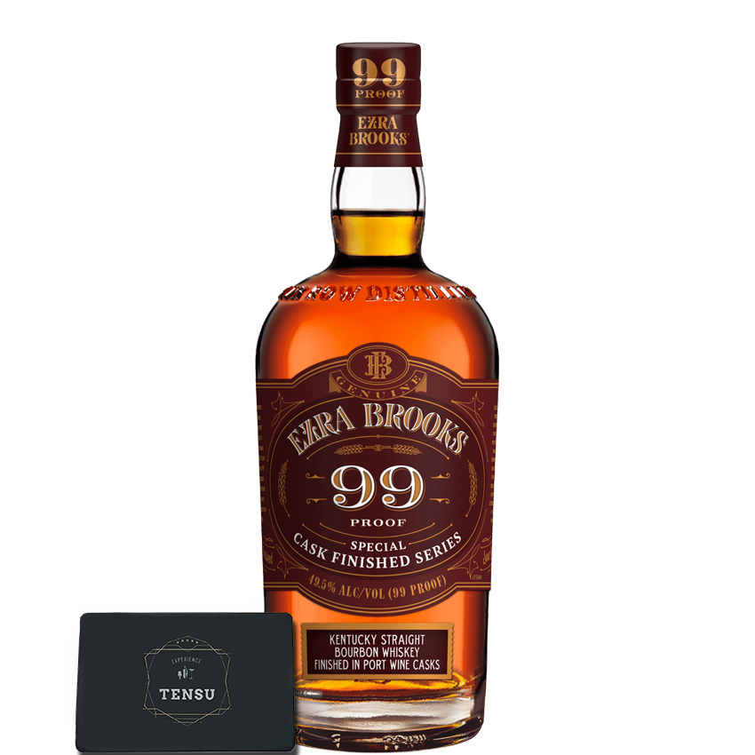 Ezra Brooks - Kentucky Straight Bourbon Whiskey - Port Wine Cask Finish 49.5 Cask Finished Series &quot;OB&quot;