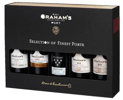 Graham&#39;s Port - Selection of Finest Ports - 5x20CL Giftpack &quot;OB&quot;