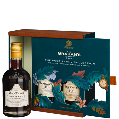 Graham&#39;s Port - The Aged Tawny Collection - 3x20CL Giftpack &quot;OB&quot;