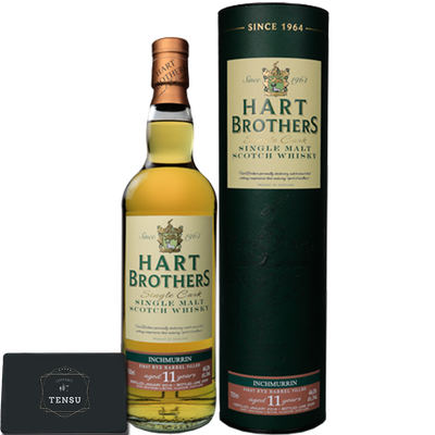 Inchmurrin 11Y (2014-2025) 1st Rye Barrel Filled 46.0 SC &quot;Hart Brothers&quot;