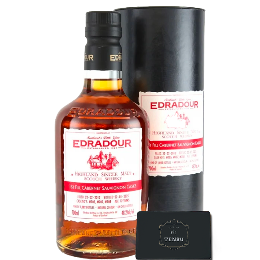 Edradour 12Y (2012-2025) 1st Fill Cabernet Sauvignon Michael Eppan 48.2 &quot;OB&quot;