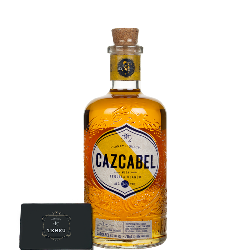 Cazcabel Honey Liqueur with Tequila Blanco 34.0% (0.70 Liter)
