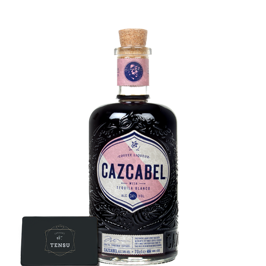Cazcabel Coffee Liqueur with Tequila Blanco 34.0% (0.70 Liter)