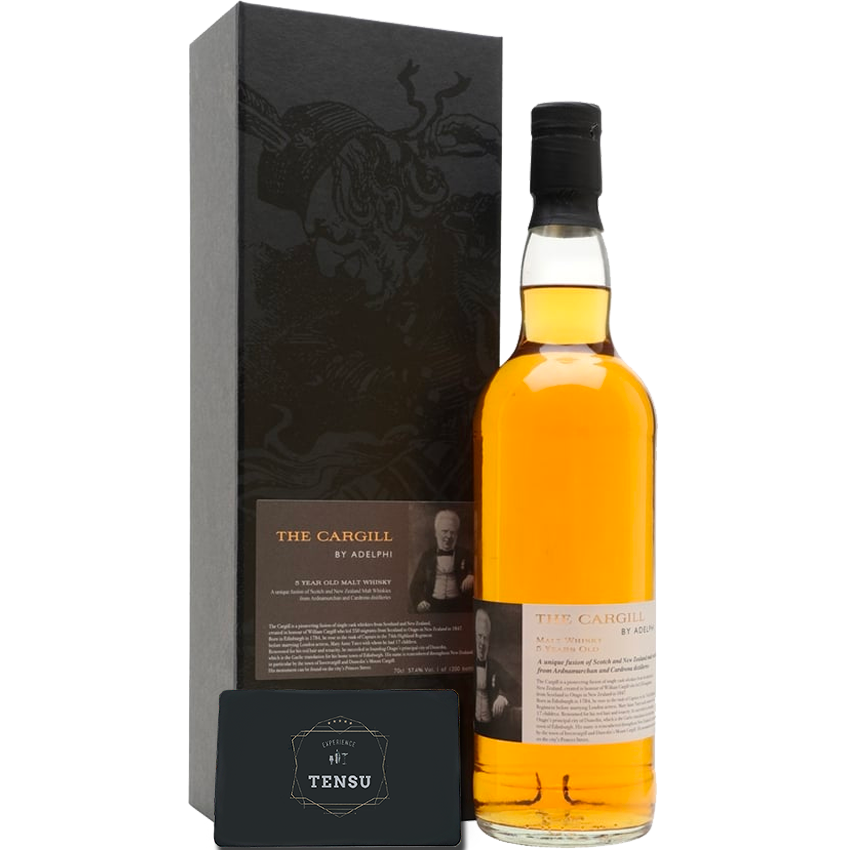The Cargill 5YO Blended Malt Whisky (2025) Bourbon Cask &amp; Pinot Noir Barrique 57.4 Fusion Series &quot;Adelphi&quot;