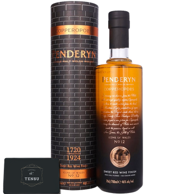 Penderyn Icons of Wales (2025) N°12 Copperopolis -Sweet Red Wine Finish- 46.0 &quot;OB&quot;