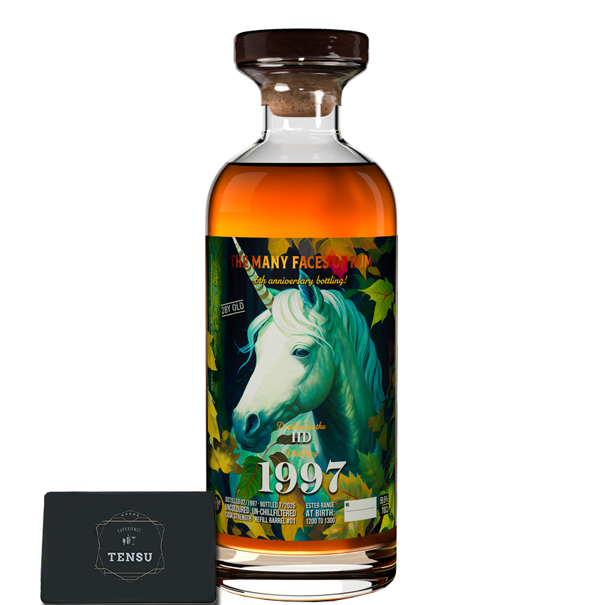Hampden C&lt;&gt;H 28Y (1997-2025) Refill Barrel 59.6 6th Anniversary Bottling TMFOR&quot;The Whisky Jury&quot;