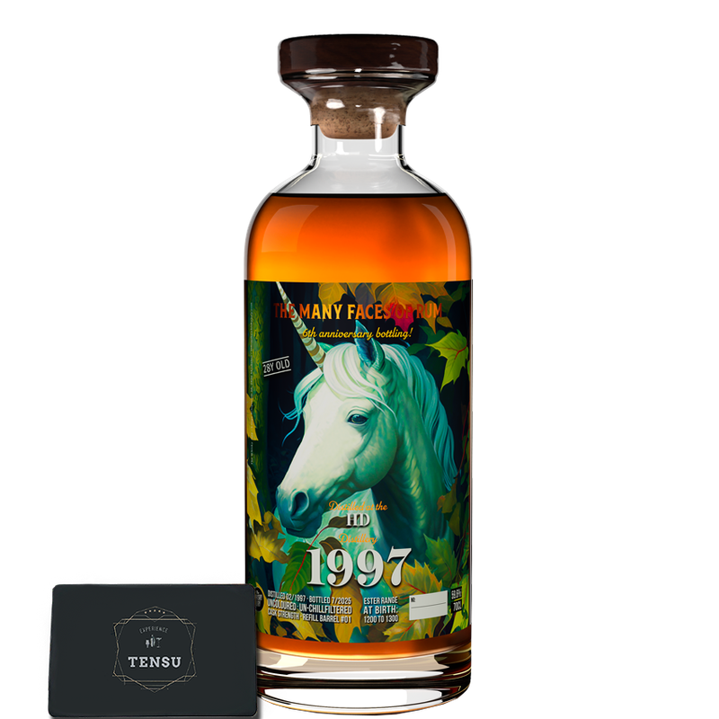 Hampden C&lt;&gt;H 28Y (1997-2025) Refill Barrel 59.6 6th Anniversary Bottling TMFOR&quot;The Whisky Jury&quot;