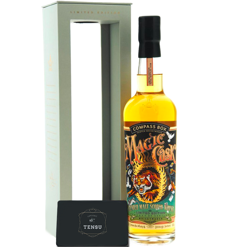 Compass Box Magic Cask  -Limited Edition- Blended Malt Scotch Whisky (2020) 1st Fill Bourbon &amp; 1st Fill Sherry 46.0 &quot;Compass Box&quot;
