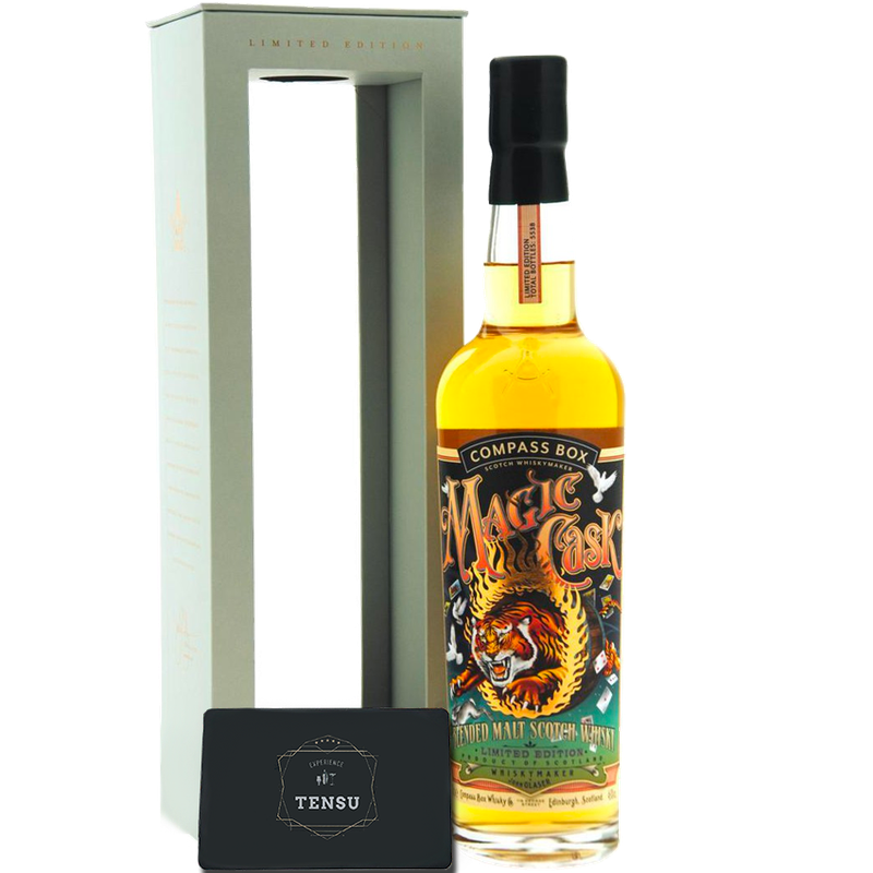 Compass Box Magic Cask  -Limited Edition- Blended Malt Scotch Whisky (2020) 1st Fill Bourbon &amp; 1st Fill Sherry 46.0 &quot;Compass Box&quot;