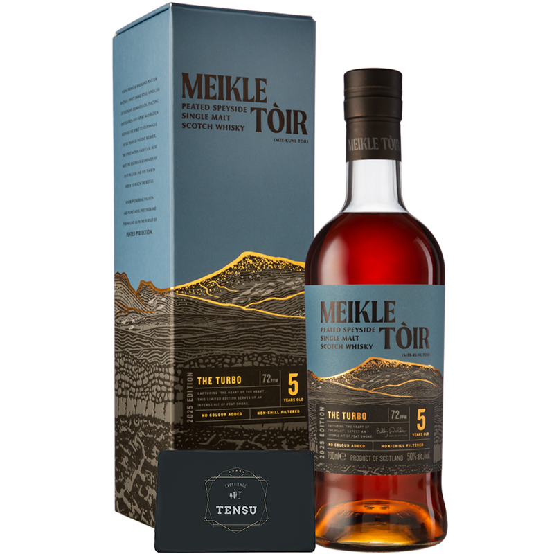 GlenAllachie Meikle Toir The Turbo 5Y (15-07-2025) Virgin AO &amp; Oloroso Sherry Hogsheads 50.0 &quot;OB&quot;