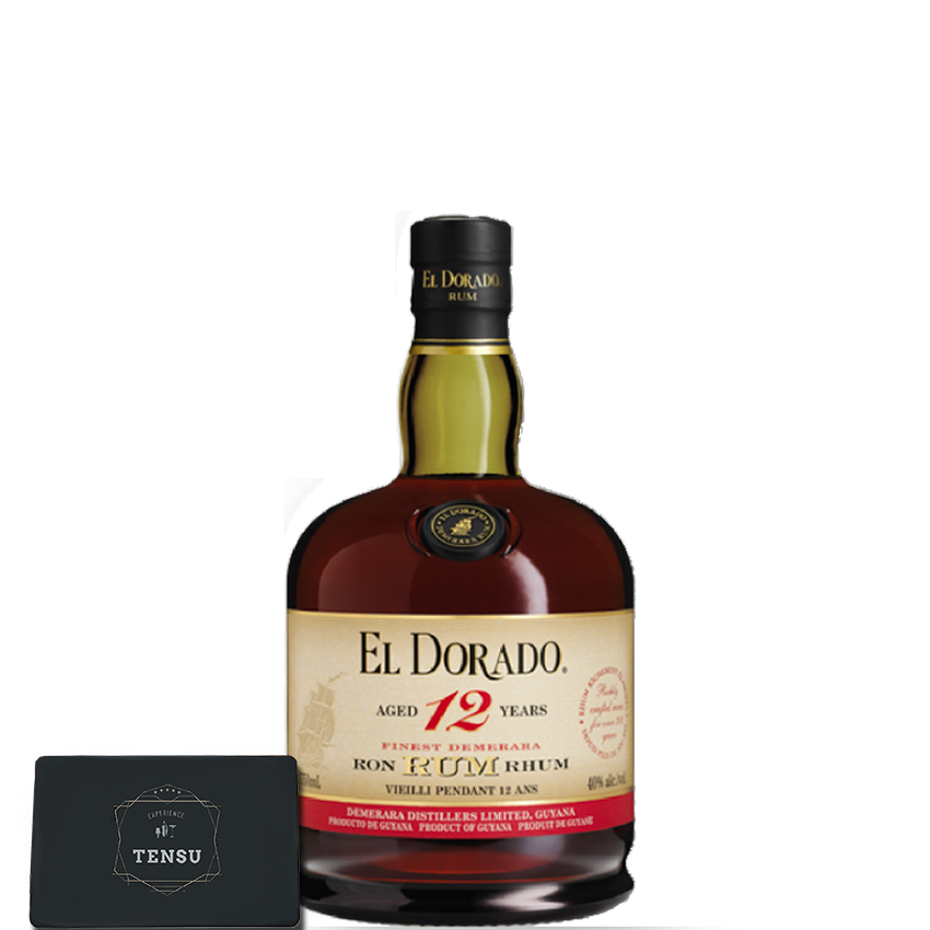 El Dorado 12Y -Finest Guyana Demerara Rum- Ex-Bourbon Cask 40.0 &quot;OB&quot;