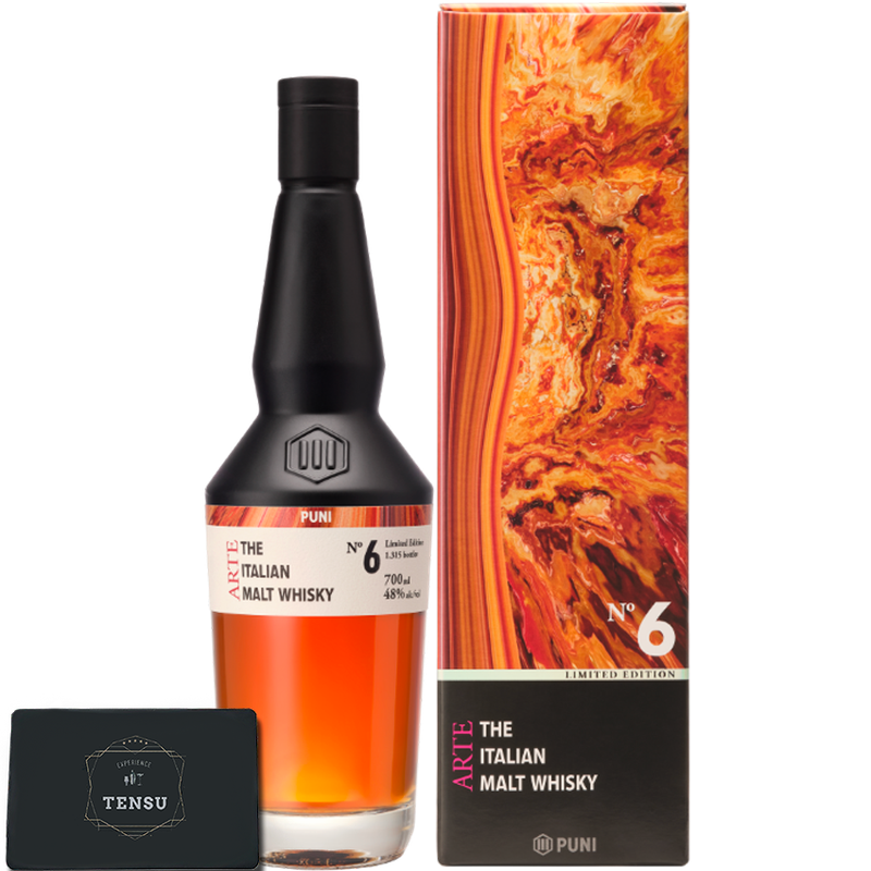 Puni ARTE No.6 - The Italian Single Malt Whisky - Limited Edition - (2025) 7Y South Tyrol Chardonnay Cask 48.0 &quot;OB&quot;