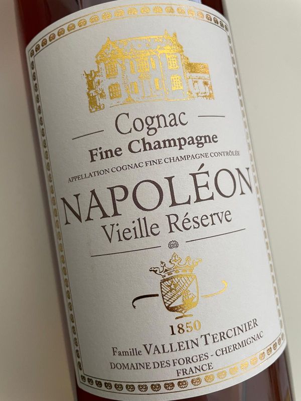 Vallein Tercinier Napoleon Fine Champagne Vieille Réserve 40.0 "OB"