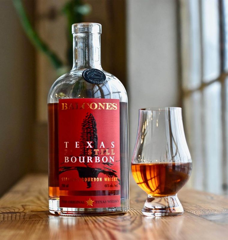 Balcones Texas Pot Still Straight Bourbon Whisky (01-07-2021) New Charred AO 46.0 "OB"