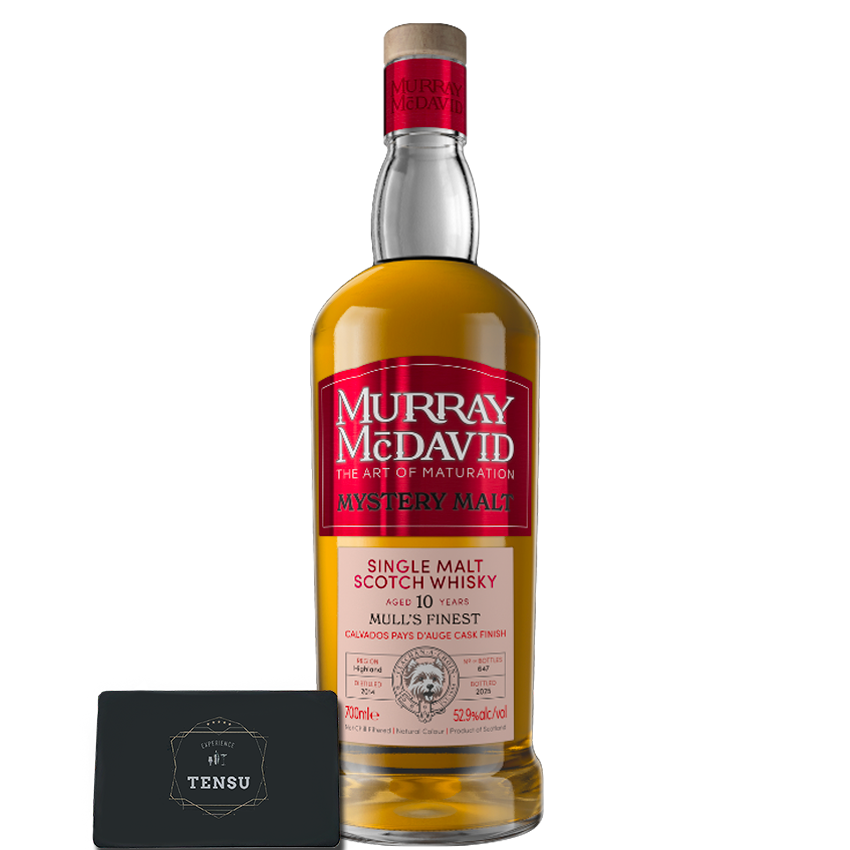 Mull&#39;s Finest 10Y Ledaig (2014-2025) 1st Fill Calvados Pays D&#39;Auge Cask Finish 52.9 Mystery Malt &quot;Murray McDavid&quot;
