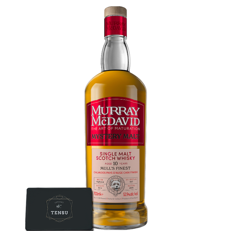Mull&#39;s Finest 10Y Ledaig (2014-2025) 1st Fill Calvados Pays D&#39;Auge Cask Finish 52.9 Mystery Malt &quot;Murray McDavid&quot;