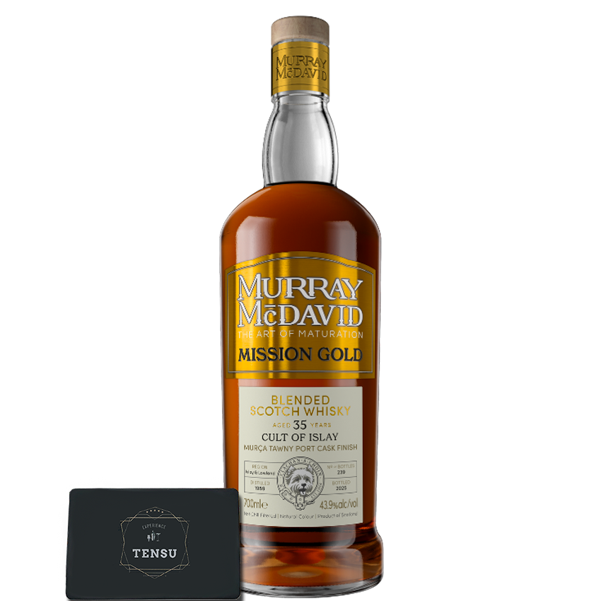 Cult of Islay 35Y (1989-2025) Murca Tawny Port Cask Finish 43.9 Mission Gold &quot;Murray McDavid&quot;