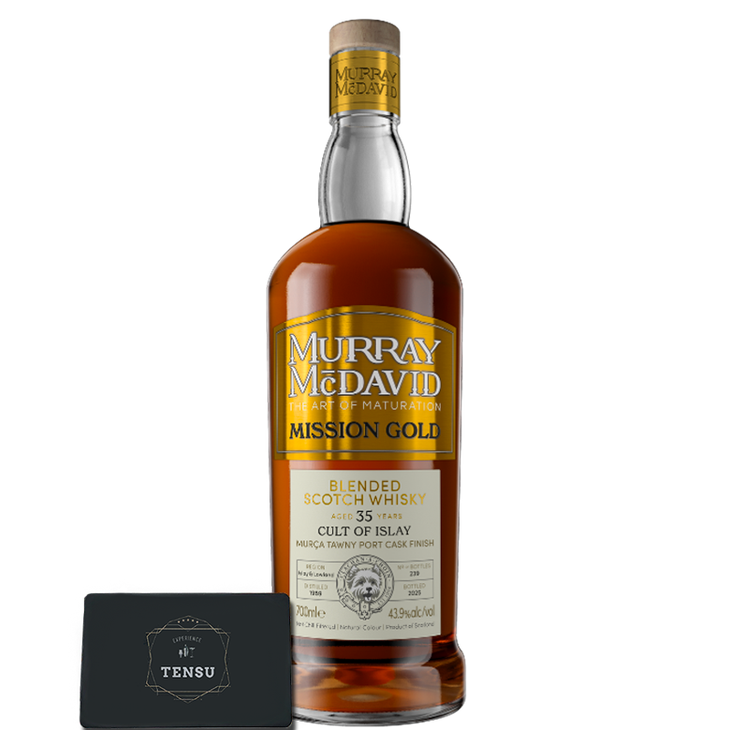 Cult of Islay 35Y (1989-2025) Murca Tawny Port Cask Finish 43.9 Mission Gold &quot;Murray McDavid&quot;