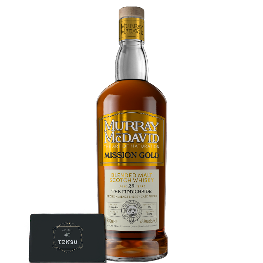 The Fiddichside 28Y (1997-2025) PX Sherry Cask Finish 46.9 Mission Gold &quot;Murray McDavid&quot;