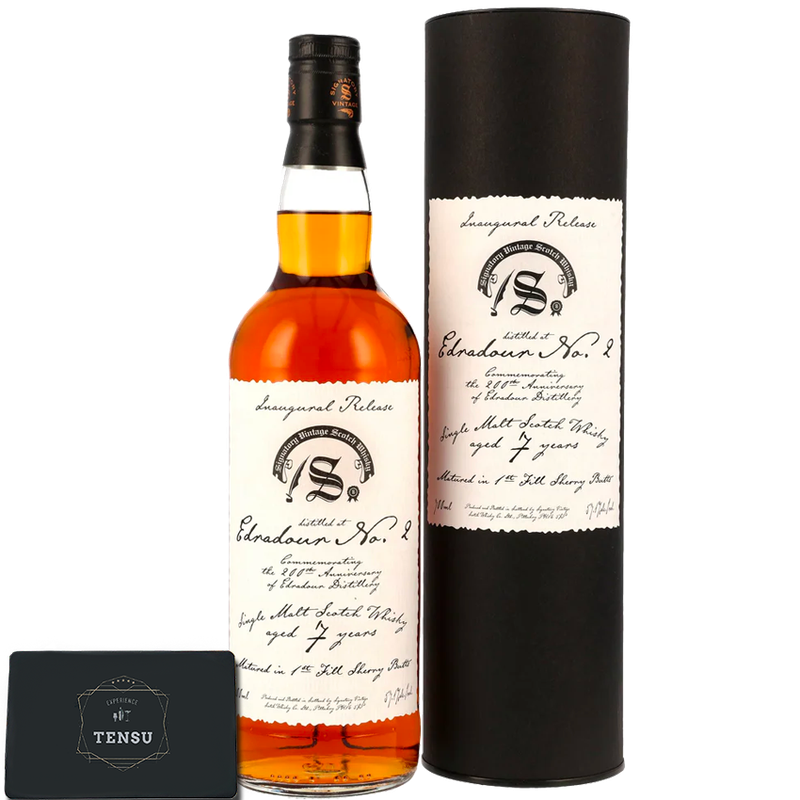 Edradour No.2 Inaugural Release 7Y (2018-2025) 1st Fill Sherry Butts 57.1 &quot;Signatory&quot;