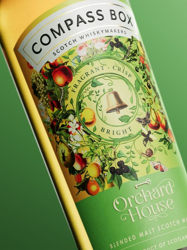 Orchard House - Blended Malt Scotch Whisky (2024) 1st Fill Bourbon Casks 46.0 "Compass Box"