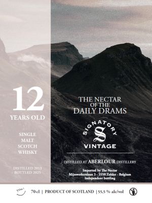 Aberlour 12 Years Old (2013-2025) 55.5 Daily Drams &quot;The Nectar&quot;