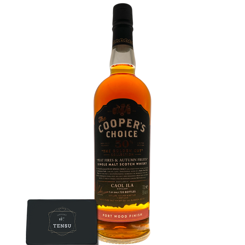 Caol Ila The Golden Cut Collection -LE- Peat Fires &amp; Autumn Fruits (2025) Port Wood Finish 50.0 &quot;Cooper&#39;s Choice&quot;