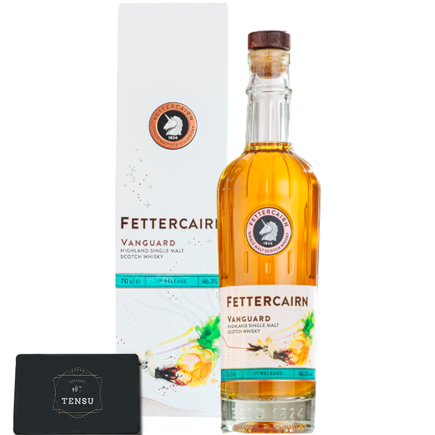 Fettercairn Vanguard 1st Release (2025) 1st Fill Bourbon &amp; Hybrid Casks 46.3 &quot;OB&quot; [Giftbox]