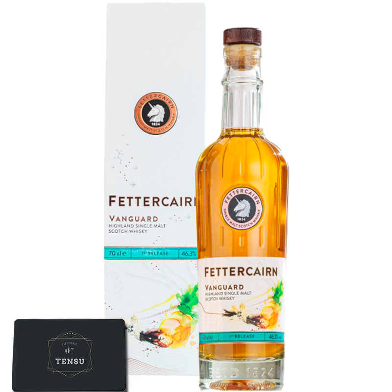 Fettercairn Vanguard 1st Release (2025) 1st Fill Bourbon &amp; Hybrid Casks 46.3 &quot;OB&quot; [Giftbox]