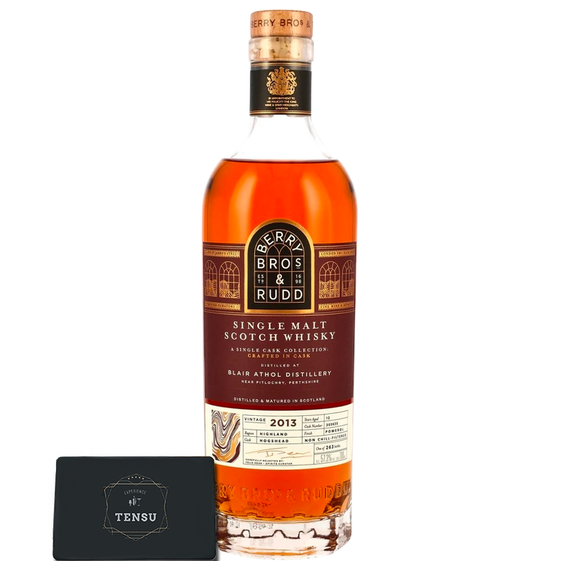 Blair Athol 12Y (2013-2025) Hogshead &amp; Pomerol Cask Finish 57.3 SC Crafted In Cask &quot;Berry Bros &amp; Rudd&quot;
