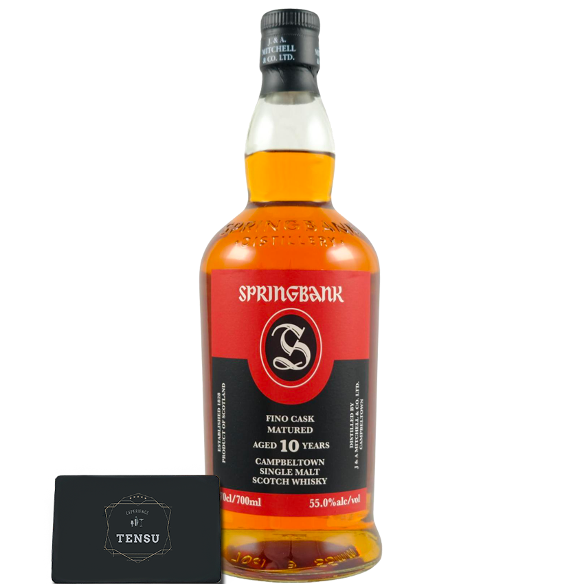 Springbank 10Y Fino Cask Matured (2015-2025) 4Y Refill Bourbon &amp; 6Y Fresh AO Fino 55.0 &quot;OB&quot;