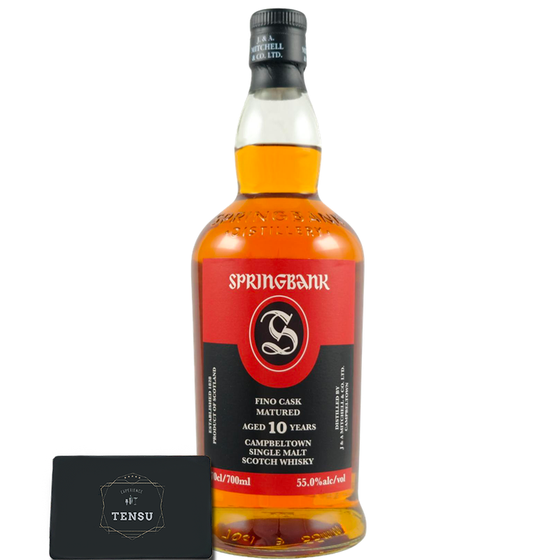Springbank 10Y Fino Cask Matured (2015-2025) 4Y Refill Bourbon &amp; 6Y Fresh AO Fino 55.0 &quot;OB&quot;