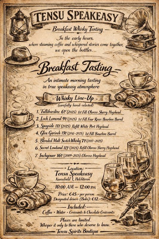 #131 Live Breakfast Whisky Tasting - BOB Pakket