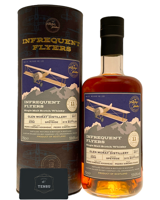 Glen Moray 11Y (2011-2023) PX Hogshead 59.6 IFF N°120 "Alistair Walker Whisky Company"