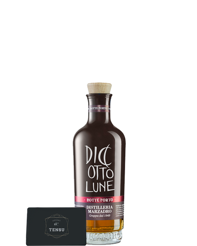 Grappa Marzadro Diciotto Lune Botte Porto 42.0 (20CL) "OB"