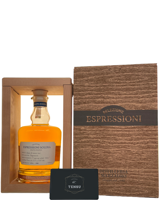 Marzadro Grappa Riserva Espressioni SOLERA [Limited Edition] 42.0 (70CL) "OB"