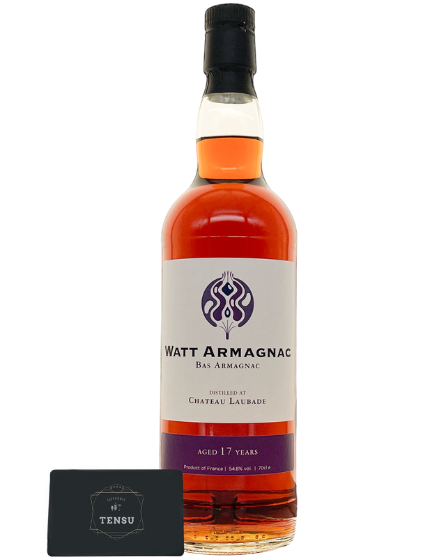 Bas-Armagnac Chateau Laubade 17Y (2006-2023) 54.8 "Watt Armagnac" CWCL