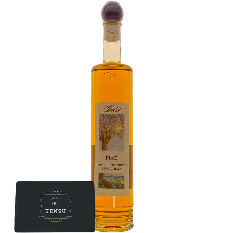 Berta Piasi Grappa di Brachetto Invecchiata 40.0 "OB"