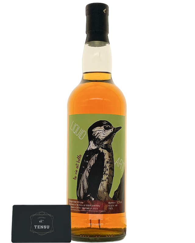 M&amp;H -Milk &amp; Honey- (2019) Ex-Rye Cask 65.6 "Liquid Art"
