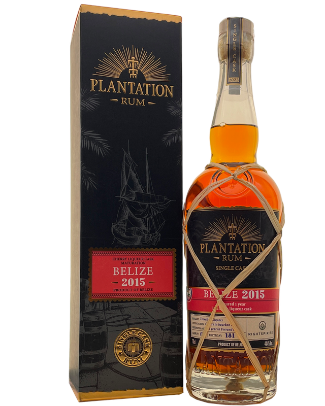 Plantation Belize Vintage 2015 (2015-2023) Cherry Liqueur Cask 44.4 SCC "Maison Ferrand"