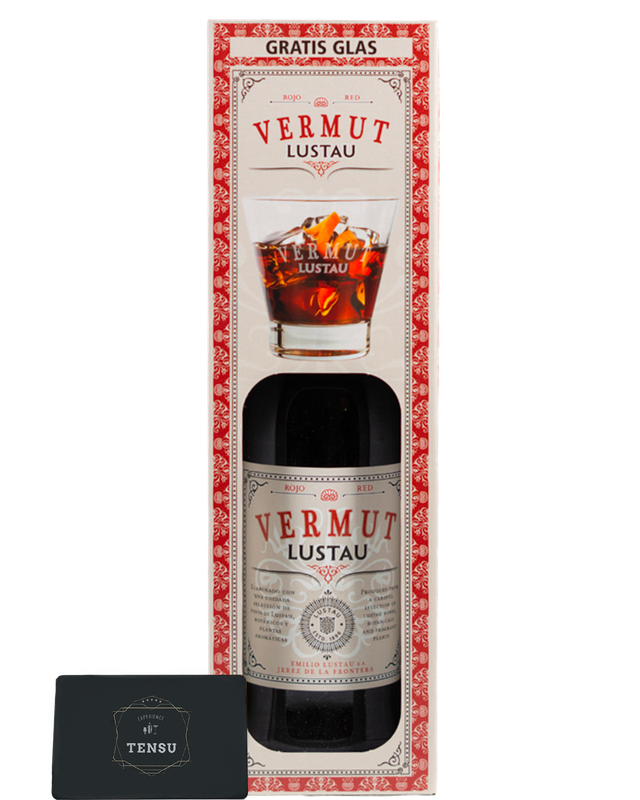Vermut Rojo Lustau + Glas 15.0% (0.75 Liter)