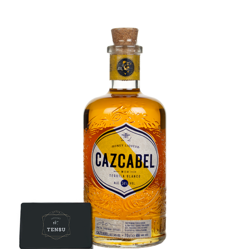 Cazcabel Honey Liqueur with Tequila Blanco 34.0% (0.70 Liter)