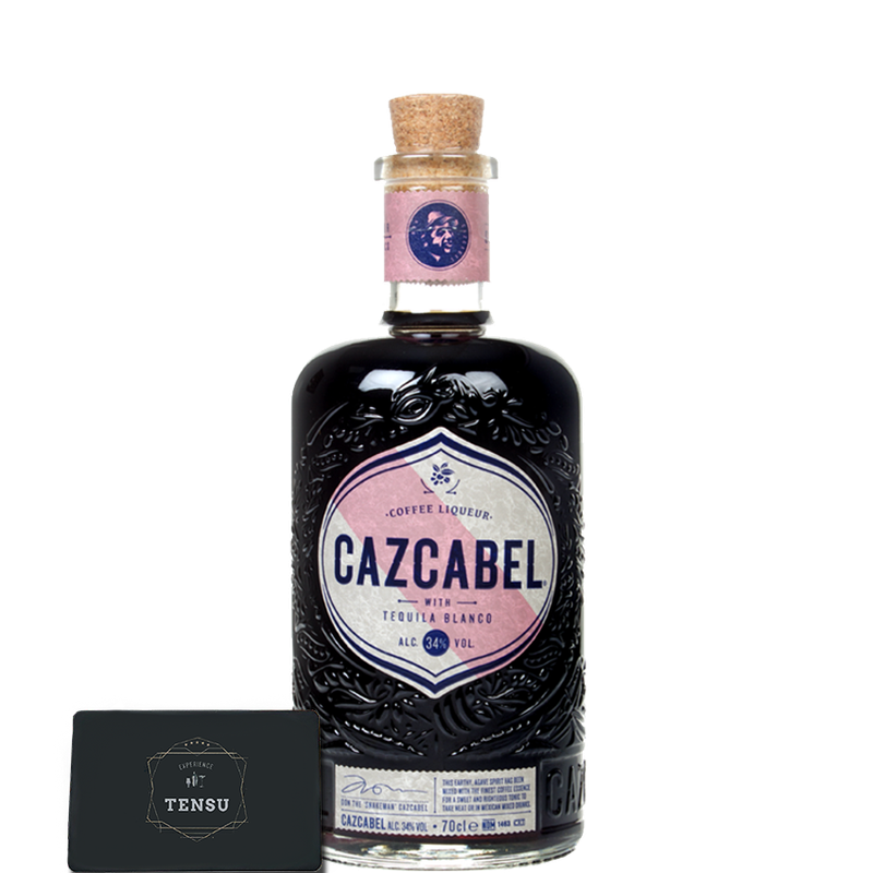 Cazcabel Coffee Liqueur with Tequila Blanco 34.0% (0.70 Liter)