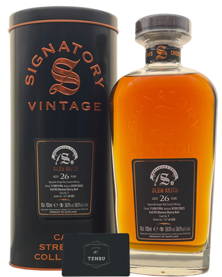 Glen Keith 26Y (1996-2023) 2nd Fill Oloroso Sherry Butt 58.0 Symington's Choice "Signatory"